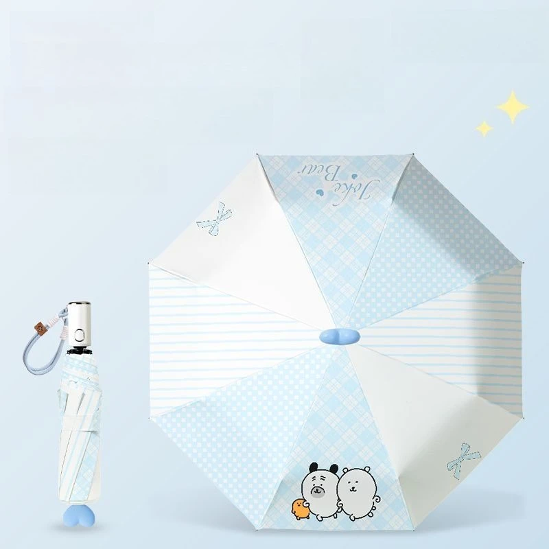 Joke Bear Automatic Folding Umbrella Black Glue Sunscreen Rain Sun Dual Use Anti UV Cartoon Parasol for Students Outdoor New
Joke Bear Automatic Folding Umbrella Black Glue Sunscreen Rain Sun Dual Use Anti UV Cartoon Parasol for Students Outdoor New