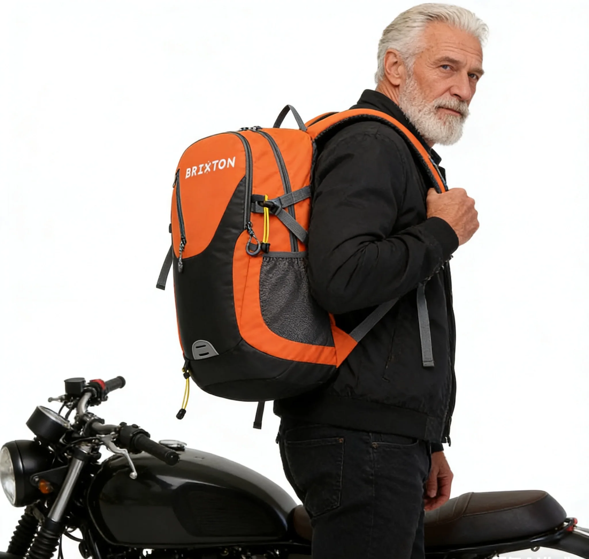 Classic 40L Outdoor Backpack – Brixton Cromwell 1200 Style, High Quality Travel Backpack for Men & Women, Casual Patchwork, Moto
Classic 40L Outdoor Backpack – Brixton Cromwell 1200 Style, High Quality Travel Backpack for Men & Women, Casual Patchwork, Moto