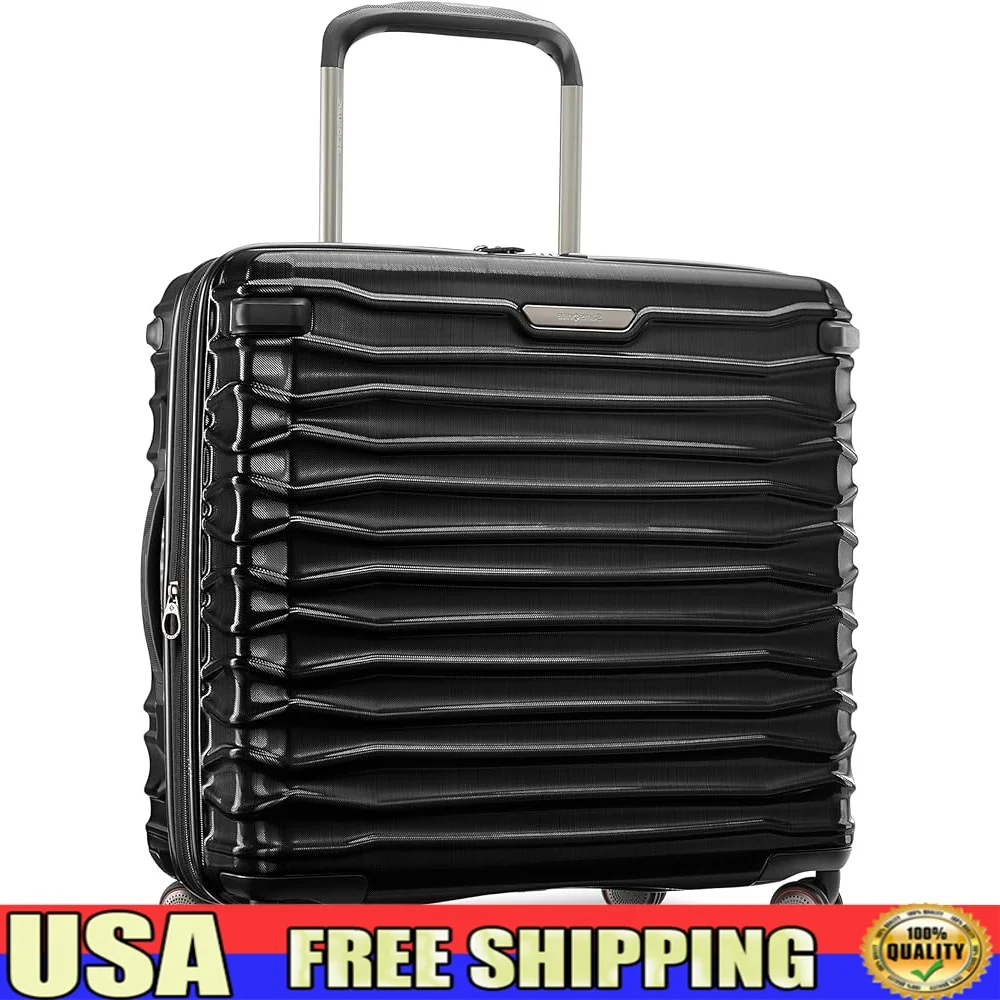 Expandable Hardside Luggage Double Spinner Wheels Patented Tru-Trac Wheel System Ergonomic Pull Handle Durable Polycarbonate
Expandable Hardside Luggage Double Spinner Wheels Patented Tru-Trac Wheel System Ergonomic Pull Handle Durable Polycarbonate