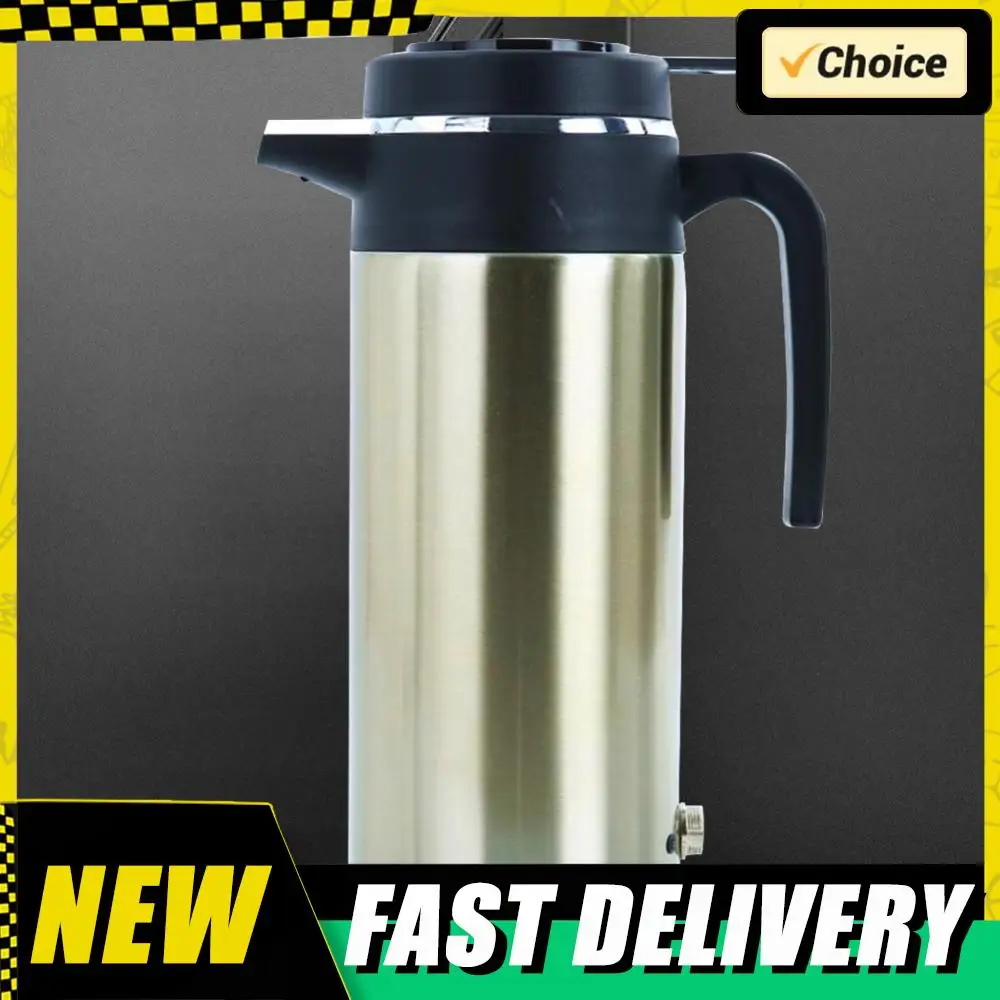 1200 ML Travel Electric Kettle Car Hot Kettle Car Truck Water Heater Large Capacity 12/24 V 120/240 W Auto Shut Off Fast Boiling
1200 ML Travel Electric Kettle Car Hot Kettle Car Truck Water Heater Large Capacity 12/24 V 120/240 W Auto Shut Off Fast Boiling