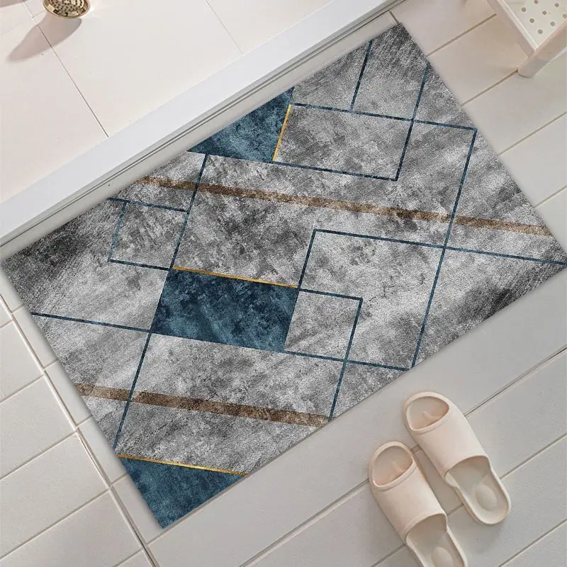Light luxury diatom mud absorbent bathroom floor mat, foot mat, toilet non-slip mat, modern door mat, new absorbent floor mat
Light luxury diatom mud absorbent bathroom floor mat, foot mat, toilet non-slip mat, modern door mat, new absorbent floor mat