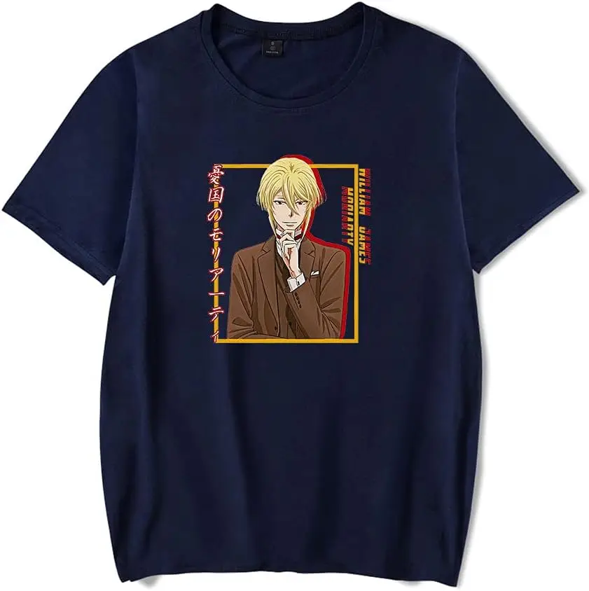New Anime Moriarty The Patriot T-Shirt Merch Casual Short Sleeved T Shirt Unisex Tee
New Anime Moriarty The Patriot T-Shirt Merch Casual Short Sleeved T Shirt Unisex Tee