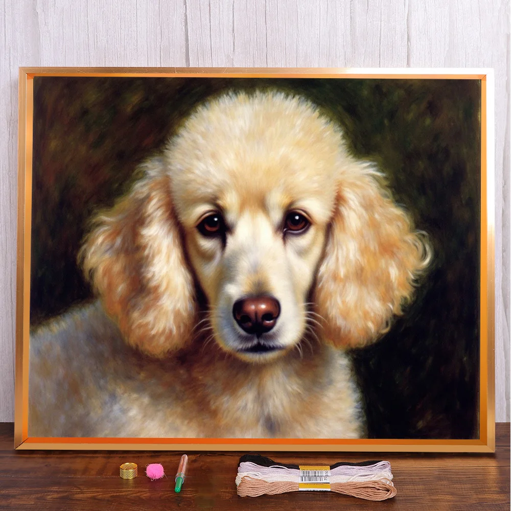 Pet Dog Printed Canvas 11CT Cross Stitch Embroidery Set DMC Threads Knitting Sewing Craft Handmade Counted Different Gift
Pet Dog Printed Canvas 11CT Cross Stitch Embroidery Set DMC Threads Knitting Sewing Craft Handmade Counted Different Gift