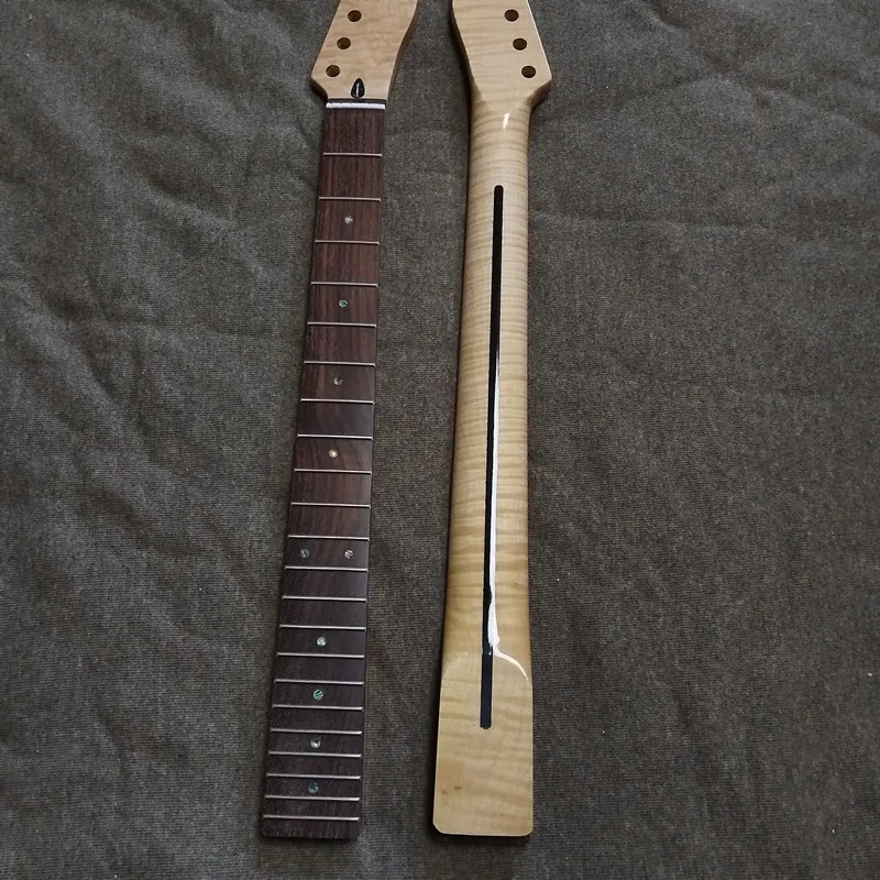 Flame Maple Neck Electric Guitar Neck Abalone Dots Rosewood Fingerboard Glossy Paint Musical Instruments Parts
Flame Maple Neck Electric Guitar Neck Abalone Dots Rosewood Fingerboard Glossy Paint Musical Instruments Parts