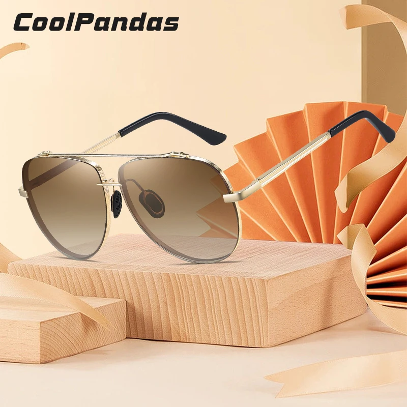 CoolPandas Sunglasses For Men High Quality Metal Pilot Polarized Outdoor Glasses Fashion Driving Eyewear lentes de sol hombre
CoolPandas Sunglasses For Men High Quality Metal Pilot Polarized Outdoor Glasses Fashion Driving Eyewear lentes de sol hombre
