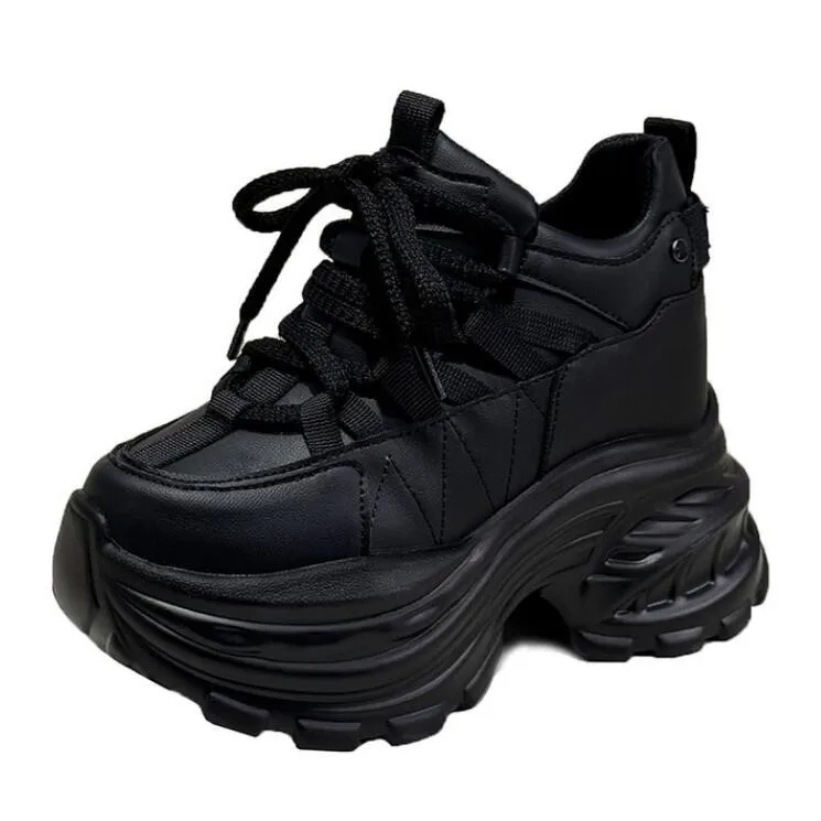 9cm New height increasing dad Shoes Ladies Spring Casual Sneakers Fashion thick soled Women's shoes Trendy comfortable footwear
9cm New height increasing dad Shoes Ladies Spring Casual Sneakers Fashion thick soled Women's shoes Trendy comfortable footwear