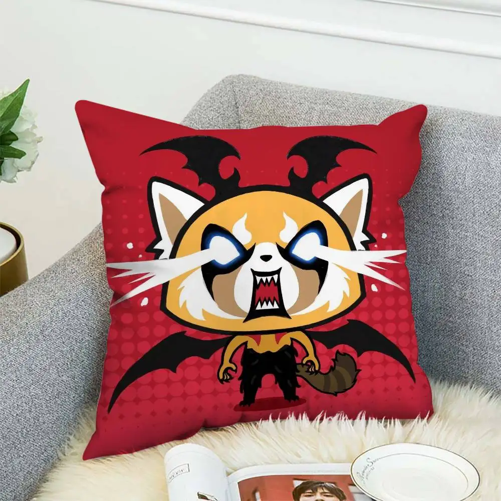 Aggretsuko Pillow Case Double-Sided Printing Cushion Cover 45x45 Decorative Cushions Sofa Home Decor Soft Pillowcase
Aggretsuko Pillow Case Double-Sided Printing Cushion Cover 45x45 Decorative Cushions Sofa Home Decor Soft Pillowcase