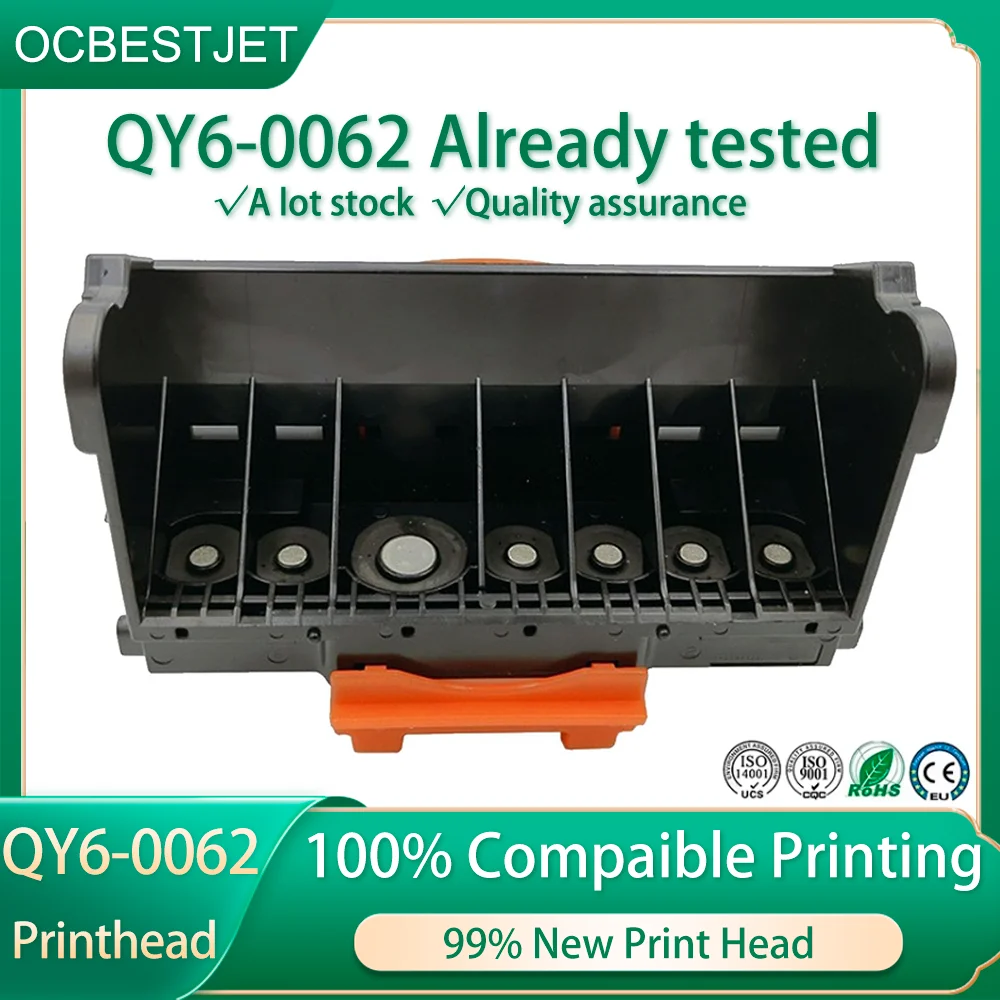 Печатающая головка QY6-0062 (99% новая), совместимая с принтерами Canon iP7500, iP7600, MP950, MP960, MP970
Печатающая головка QY6-0062 (99% новая), совместимая с принтерами Canon iP7500, iP7600, MP950, MP960, MP970
