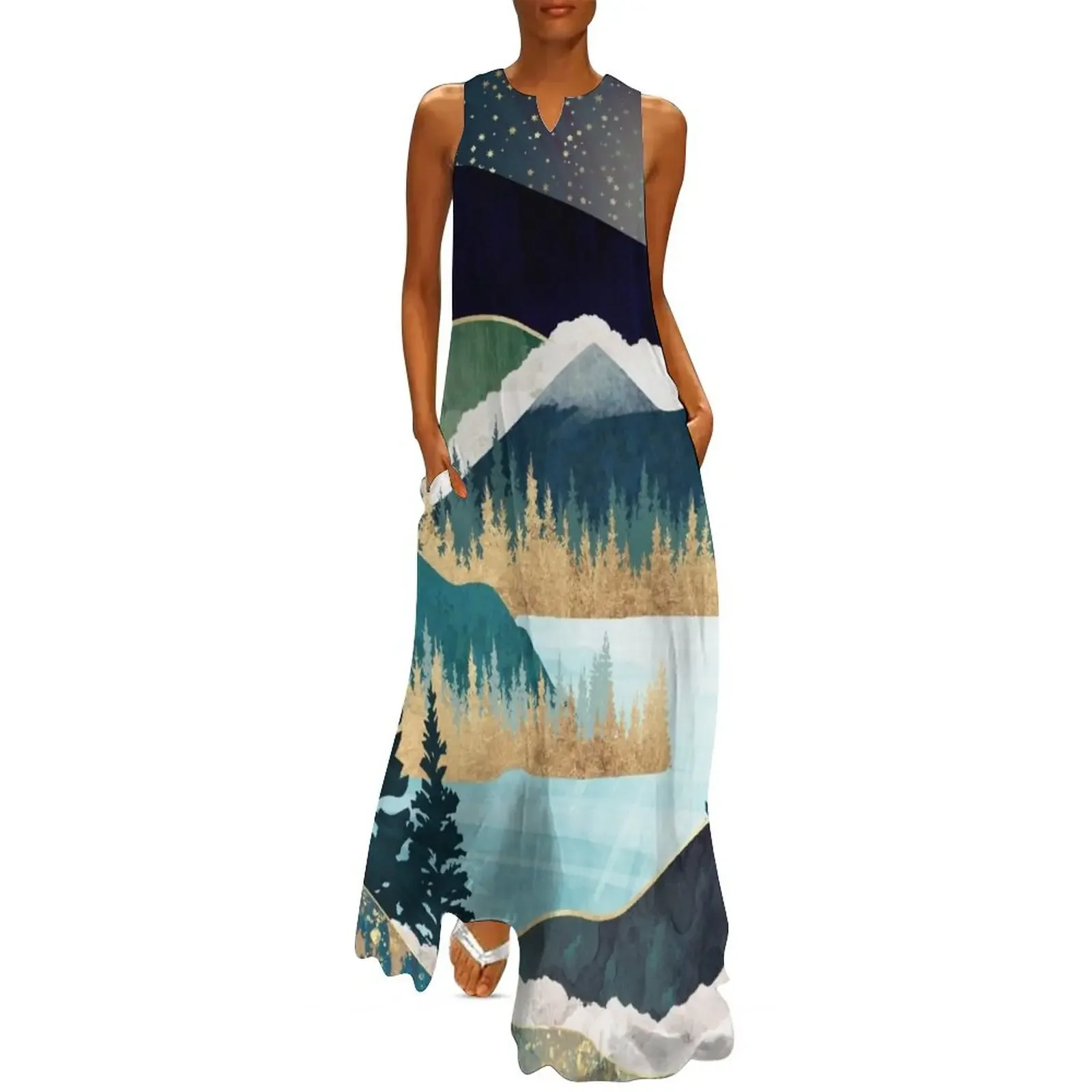 Star Lake Long Dress women's clothing summer 2025 novelties Women's summer skirt dresses for prom Dress
Star Lake Long Dress women's clothing summer 2025 novelties Women's summer skirt dresses for prom Dress