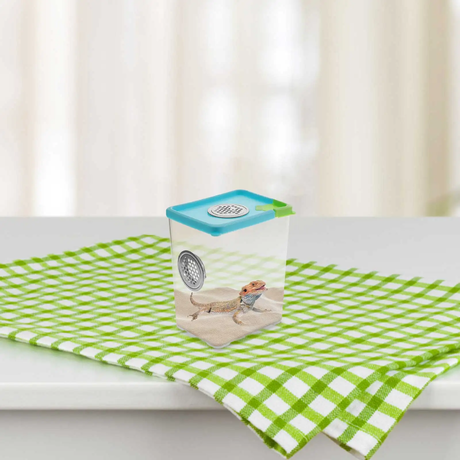 Acrylic Reptile Breeding Container Terrarium Habitat Box For Insects Climbing Pets Ventilation Design Large Space Durable Easy 
Acrylic Reptile Breeding Container Terrarium Habitat Box For Insects Climbing Pets Ventilation Design Large Space Durable Easy