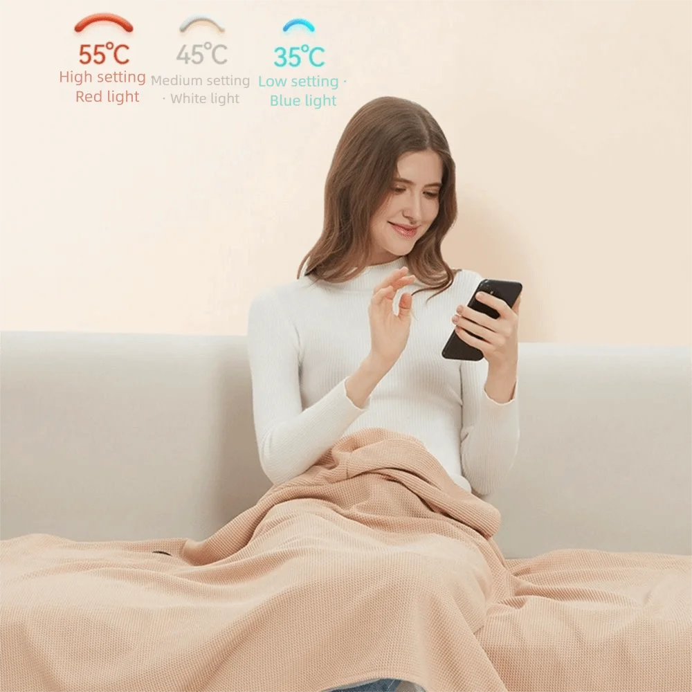 Мягкое электрическое одеяло на молнии с капюшоном, 3 регулируемых уровня нагрева, теплый шарф-грелка, складное, быстро нагревающееся, согревающее тело.
Мягкое электрическое одеяло на молнии с капюшоном, 3 регулируемых уровня нагрева, теплый шарф-грелка, складное, быстро нагревающееся, согревающее тело.