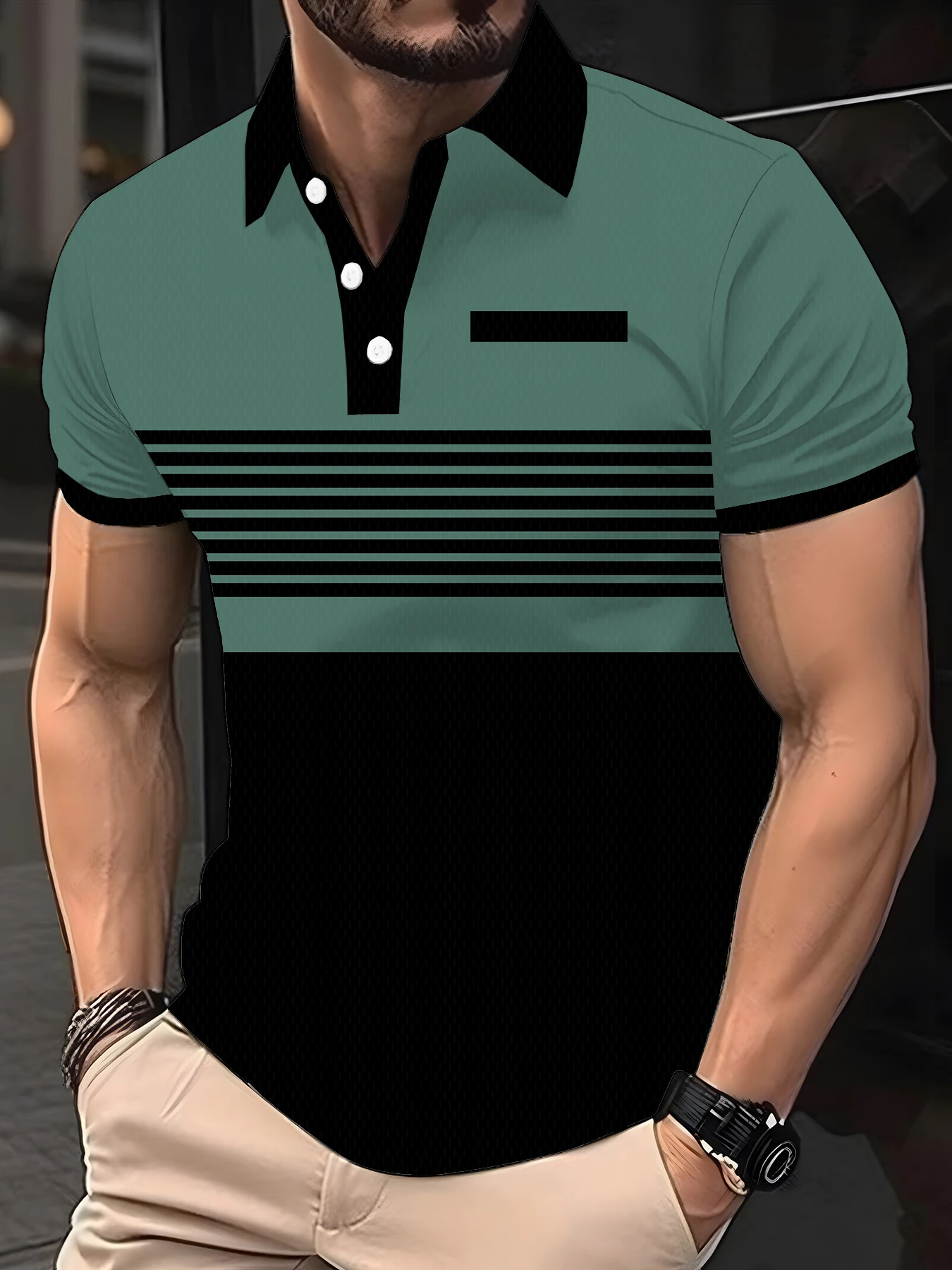 Новая мужская футболка, классическая рубашка поло с короткими рукавами, летний топ, повседневная футболка на пуговицах с лацканами, супер большая повседневная рубашка поло S-2XL
Новая мужская футболка, классическая рубашка поло с короткими рукавами, летний топ, повседневная футболка на пуговицах с лацканами, супер большая повседневная рубашка поло S-2XL