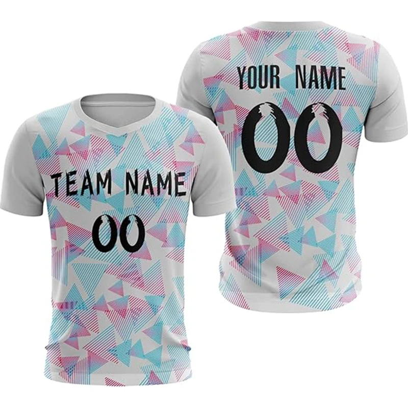 Customized Name Numbers Football Jersey T Shirts For Man Outdoor Sports Qucik Dry Tshirt Fashion Casual Short Sleeve Unisex Tops
Customized Name Numbers Football Jersey T Shirts For Man Outdoor Sports Qucik Dry Tshirt Fashion Casual Short Sleeve Unisex Tops