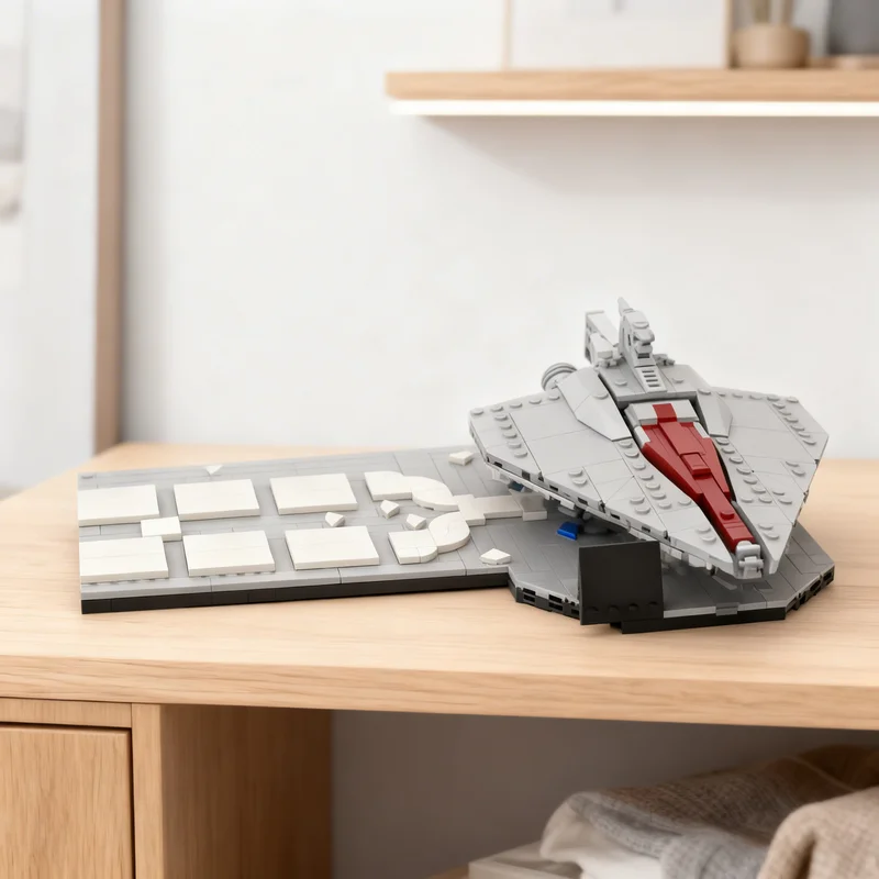 366pcs MOC Acclamator Stand 1 Episode 2 Clone Army Star Battle Model Building Blocks Architecture Toy Christmas Gifts Brick Kids
366pcs MOC Acclamator Stand 1 Episode 2 Clone Army Star Battle Model Building Blocks Architecture Toy Christmas Gifts Brick Kids