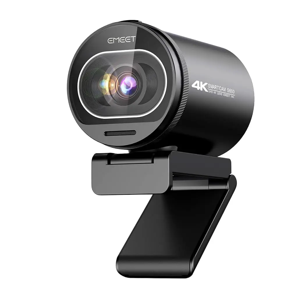 Free ShippingS600 4K Webcam for Streaming - Sony 1/2.55'' Sensor, PDAF Autofocus, 1080P@60FPS, 2 Noise Reduction Mics, Built-in
Free ShippingS600 4K Webcam for Streaming - Sony 1/2.55'' Sensor, PDAF Autofocus, 1080P@60FPS, 2 Noise Reduction Mics, Built-in