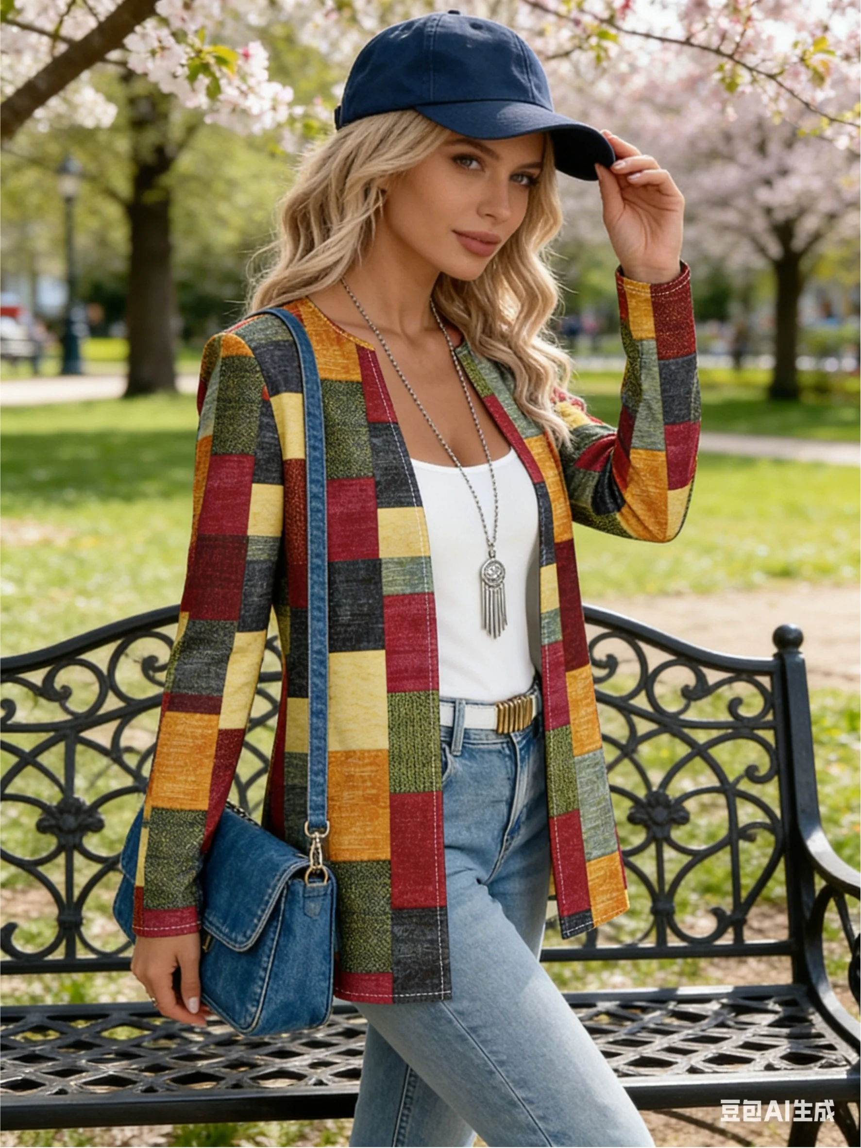 Printed Design Casual Plaid Block Print Long Sleeve Cardigan
Printed Design Casual Plaid Block Print Long Sleeve Cardigan
