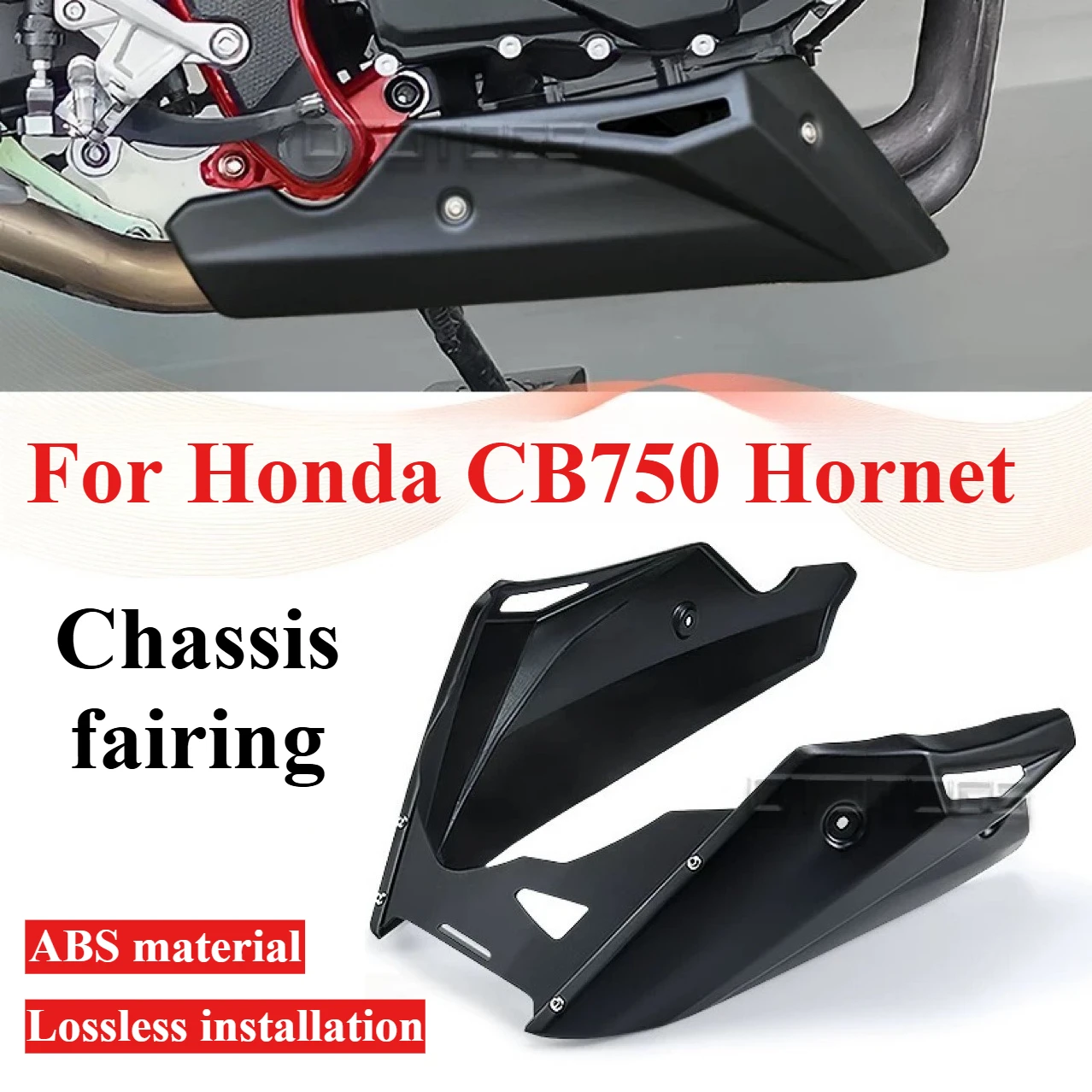 For Honda CB750 Hornet Hornet engine protection cover chassis deflector cover bottom fairing of the deflector cover
For Honda CB750 Hornet Hornet engine protection cover chassis deflector cover bottom fairing of the deflector cover