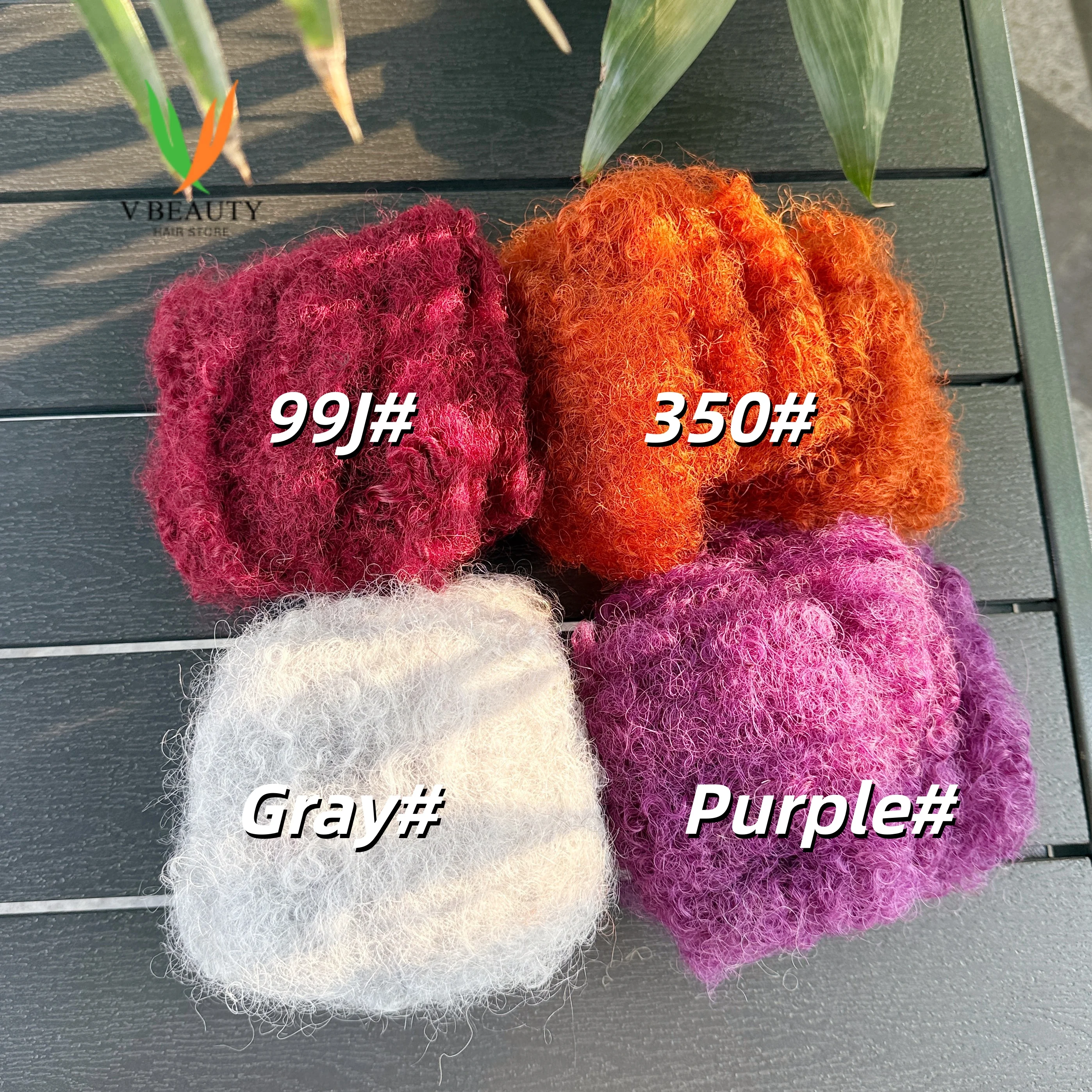 Mini Braids Hair Purple Afro Kinky Human Hair Bulk 35g/pack 8Inch Afro Kinky Hair Bulk for Locs Extensions
Mini Braids Hair Purple Afro Kinky Human Hair Bulk 35g/pack 8Inch Afro Kinky Hair Bulk for Locs Extensions