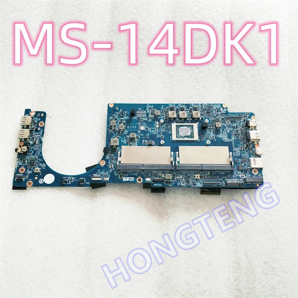 Материнская плата для ноутбука MSI Modern 14 B4MW MS-14DK MS-14DK1 с процессором R5-4500U, тест в порядке
Материнская плата для ноутбука MSI Modern 14 B4MW MS-14DK MS-14DK1 с процессором R5-4500U, тест в порядке