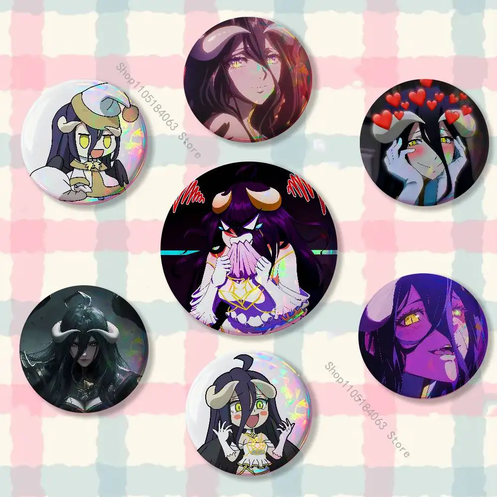 Animation A-Albedo O-Overlord Creative Round Badge Button Pin Bag Decor Fans Collection Friends Gift Brooch
Animation A-Albedo O-Overlord Creative Round Badge Button Pin Bag Decor Fans Collection Friends Gift Brooch