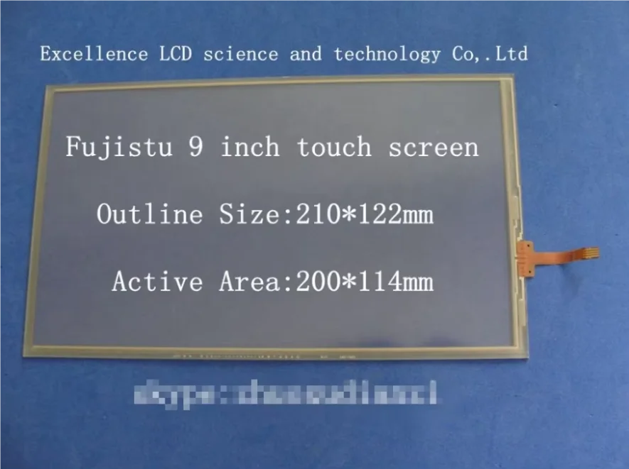 152-G36101 1311135-TW 125-3E1 Original 9 inch 4 Wire Resistive Touch Screen Panel
152-G36101 1311135-TW 125-3E1 Original 9 inch 4 Wire Resistive Touch Screen Panel