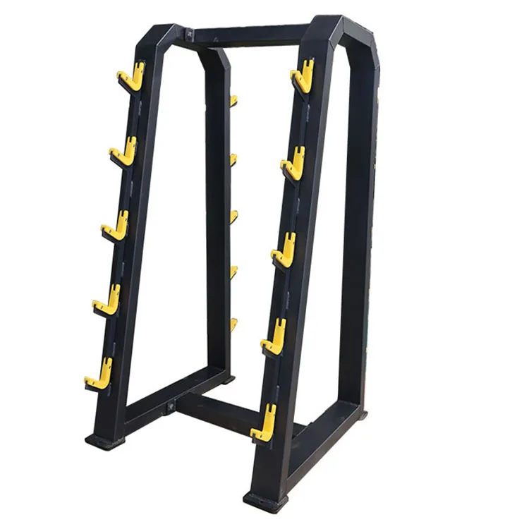 Gym Accessories Barbell Rack Professional Sets Double Row Stable Fixed Rubber Barbell Rack for Bodybuilding
Gym Accessories Barbell Rack Professional Sets Double Row Stable Fixed Rubber Barbell Rack for Bodybuilding