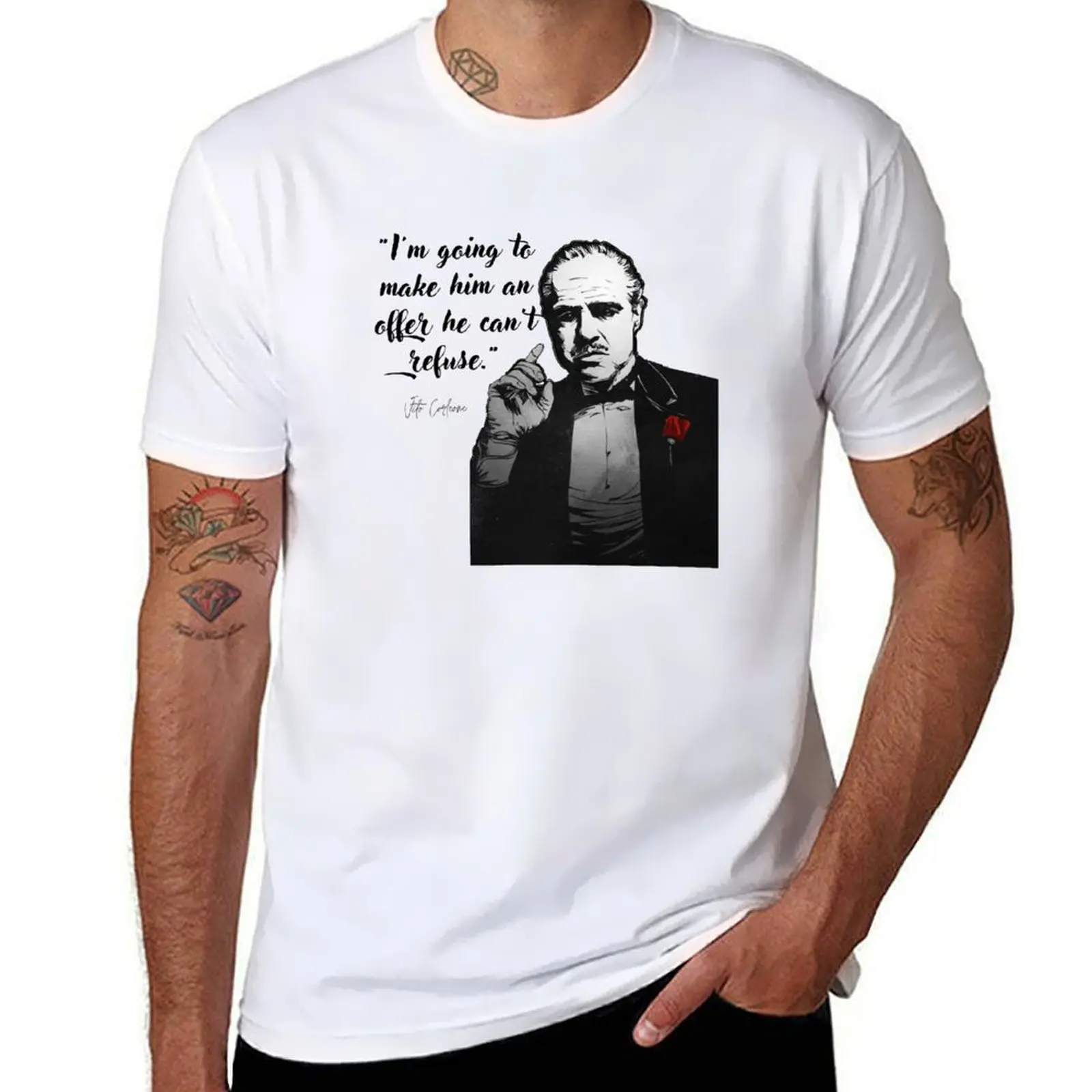 The Godfather Vito Corleone T-Shirt cute clothes essential t shirt customs cotton graphic tees shirts graphic tee men
The Godfather Vito Corleone T-Shirt cute clothes essential t shirt customs cotton graphic tees shirts graphic tee men