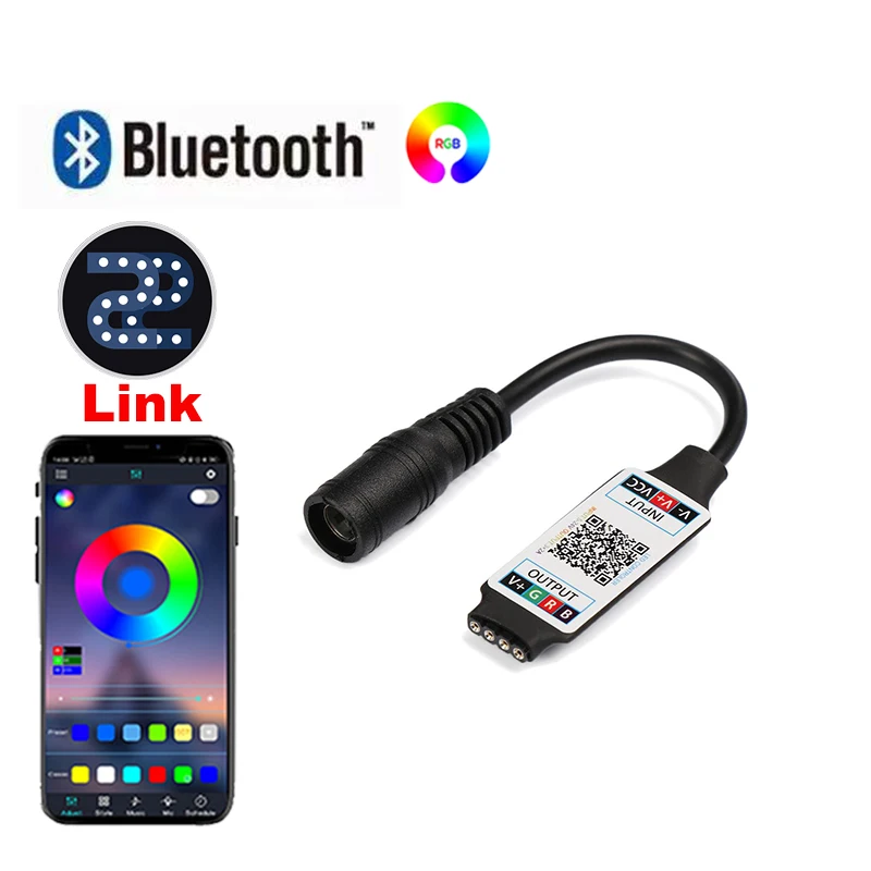 Контроллер RGB 4Pin DC Rgb Светодиодный контроллер Bluetooth 5 В 12 В 24 В Умный контроллер светодиодных фонарей с регулируемой яркостью Rgb Ленточные фонари DuoCo Strip
Контроллер RGB 4Pin DC Rgb Светодиодный контроллер Bluetooth 5 В 12 В 24 В Умный контроллер светодиодных фонарей с регулируемой яркостью Rgb Ленточные фонари DuoCo Strip
