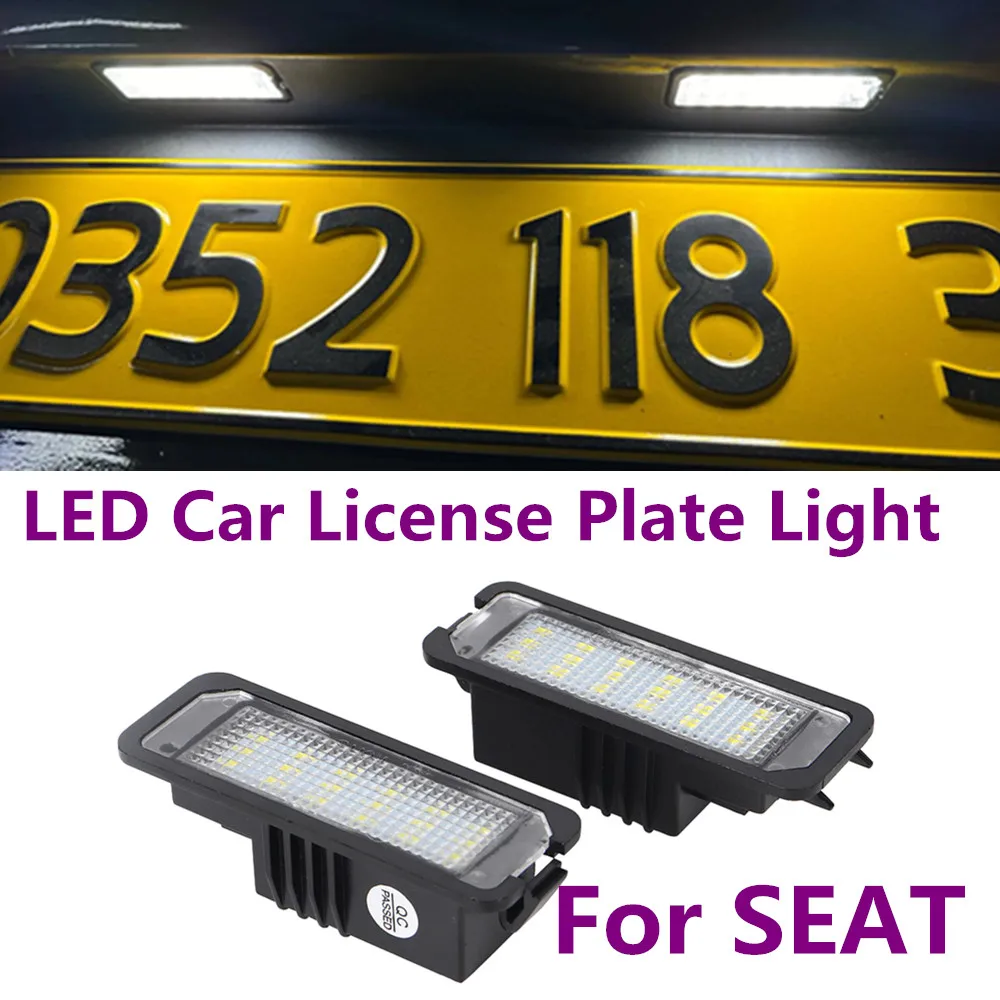 For Seat Leon MK2 1P1 MK3 5F SC Ibiza MK4 6P MK5 6F Toledo KG3 Altea 5P1 Exeo LED Car License Plate Lights Bulb Auto Accessories
For Seat Leon MK2 1P1 MK3 5F SC Ibiza MK4 6P MK5 6F Toledo KG3 Altea 5P1 Exeo LED Car License Plate Lights Bulb Auto Accessories