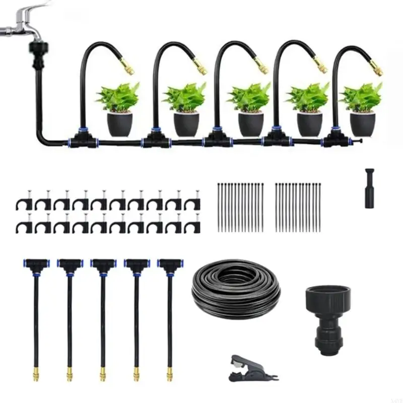 X4YE 360 Degree Automatic Watering Hose Raised Bed Irrigation for Plant Watering
X4YE 360 Degree Automatic Watering Hose Raised Bed Irrigation for Plant Watering