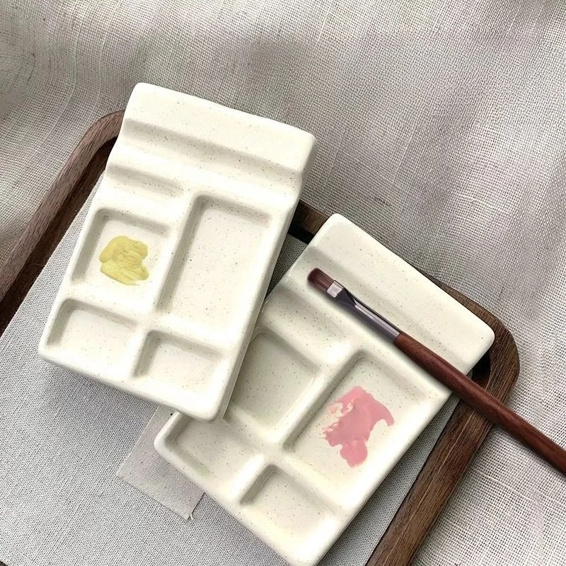 Multifunctional Ceramic Palette Pen Holder Watercolor Painting/nail Color Tuning Easy To Clean Portable Painting Art Supplies
Multifunctional Ceramic Palette Pen Holder Watercolor Painting/nail Color Tuning Easy To Clean Portable Painting Art Supplies