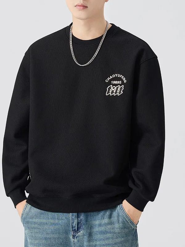 American Sle Heavyweight Retro Embroidered round Ne Sweatirt Men's Loose Large Size Casual Long Sve Top Trendy
American Sle Heavyweight Retro Embroidered round Ne Sweatirt Men's Loose Large Size Casual Long Sve Top Trendy