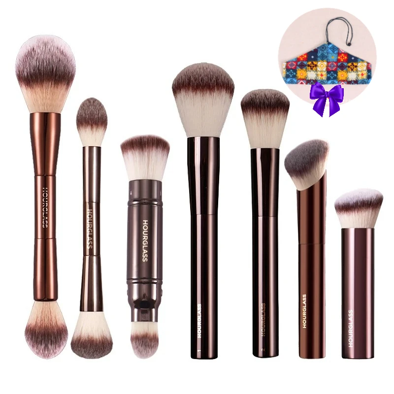1pc Hourglass Pro Foundation Makeup brushes Powder contour Blusher Make up brush metal handle Highlight Bronzer high end No box
1pc Hourglass Pro Foundation Makeup brushes Powder contour Blusher Make up brush metal handle Highlight Bronzer high end No box