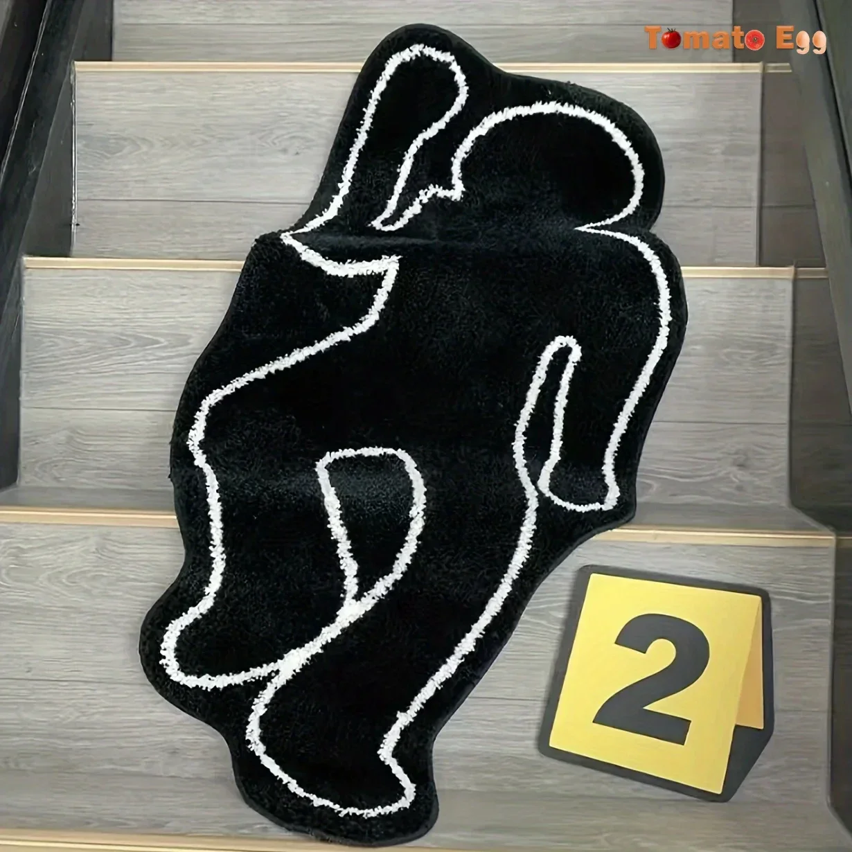 Large Black Human Shape Super Absorbent Bathroom Mat Machine Washable Non-slip Bathroom Rug Bedroom Plush Bedside Mat
Large Black Human Shape Super Absorbent Bathroom Mat Machine Washable Non-slip Bathroom Rug Bedroom Plush Bedside Mat