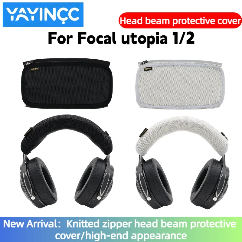 Headphone Head Beam Cover For Focal utopia 1/2 Earphone Zipper knitted fabric headband protective cover Advanced feeling
Headphone Head Beam Cover For Focal utopia 1/2 Earphone Zipper knitted fabric headband protective cover Advanced feeling