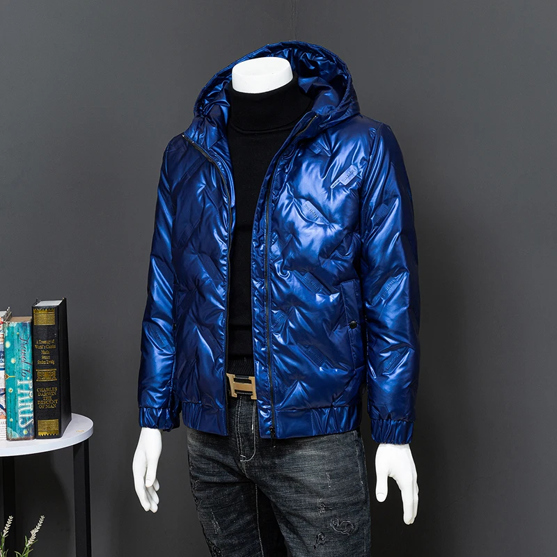 Shiny Non-Washable Men's down Jacket Short Winter New Fashionable Top Trendy Brand Design Sense High-End Korean Style
Shiny Non-Washable Men's down Jacket Short Winter New Fashionable Top Trendy Brand Design Sense High-End Korean Style