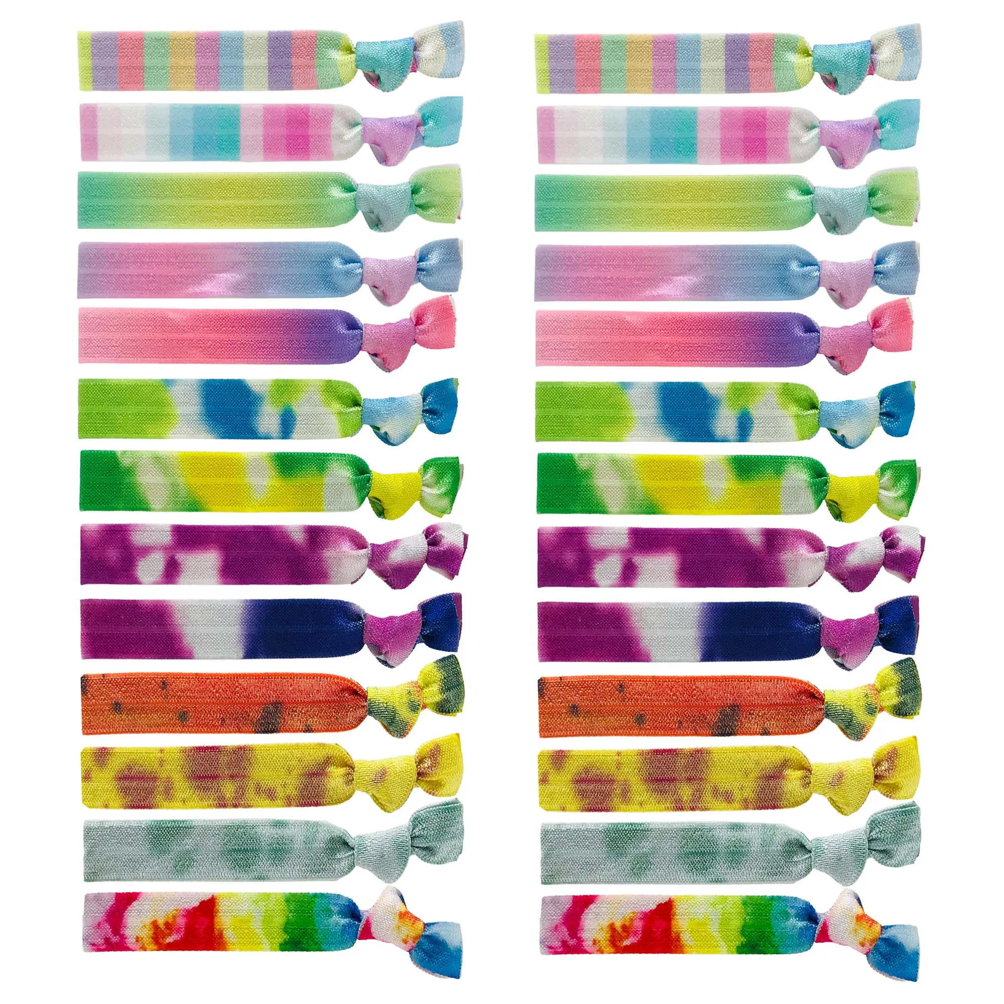 50/200PCS Gradient Tie Dye Knotted Hair Tie Bracelets Girls Raibow Ponytail Holder Stripe Elastic Ribbon Hair Hand Twistbands
50/200PCS Gradient Tie Dye Knotted Hair Tie Bracelets Girls Raibow Ponytail Holder Stripe Elastic Ribbon Hair Hand Twistbands