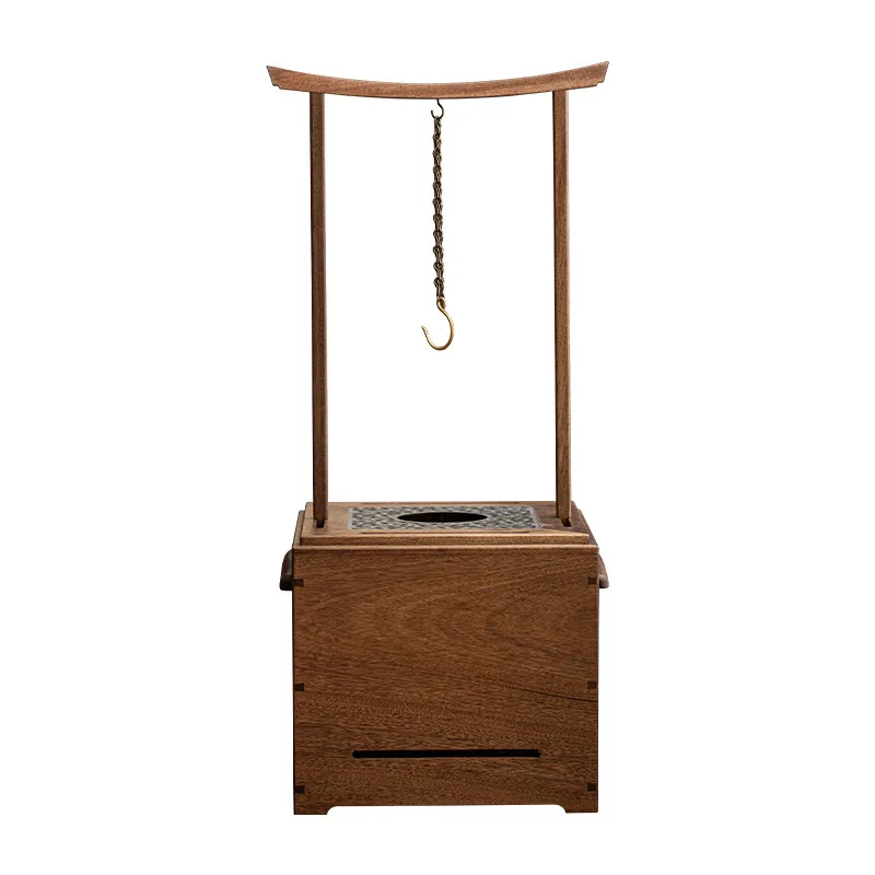 walnut stove for brewing and barbecuing, small tea table, wire stove, tea table, small charcoal stove, set storage
walnut stove for brewing and barbecuing, small tea table, wire stove, tea table, small charcoal stove, set storage