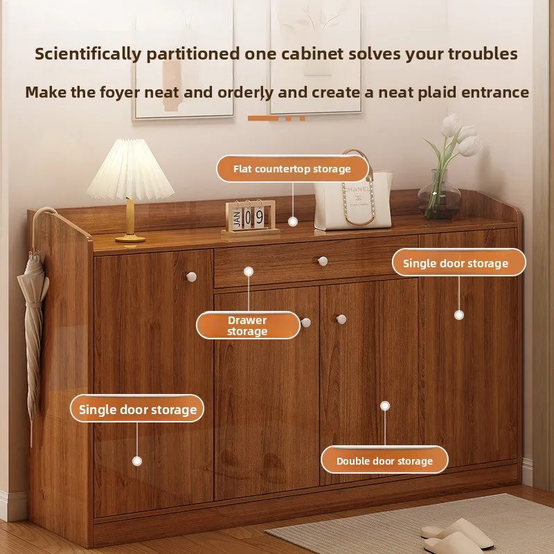 Multi-functional Shoe cabinet Household home shoe cabinet Door storage cabinet Against the wall Large capacity shoe rack
Multi-functional Shoe cabinet Household home shoe cabinet Door storage cabinet Against the wall Large capacity shoe rack