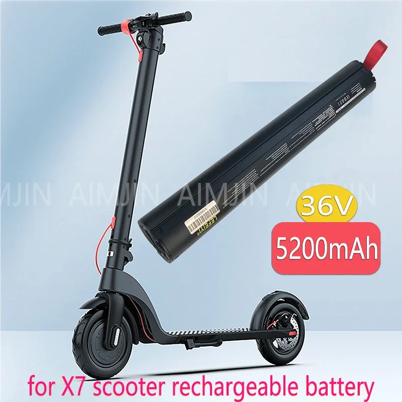 2023 Upgrade 5200mah 36V for HX-X7 electric scooter Dedicated battery Large capacity and long battery life
2023 Upgrade 5200mah 36V for HX-X7 electric scooter Dedicated battery Large capacity and long battery life