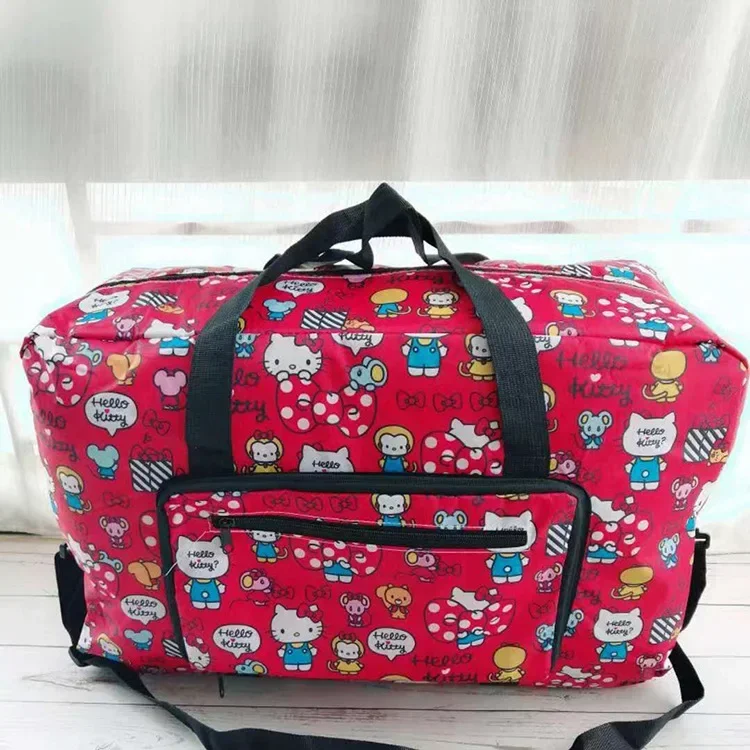 Sanrio waterproof My Melody cartoon large travel storage bag messenger shoulder hello kitty handbag foldable luggage bag
Sanrio waterproof My Melody cartoon large travel storage bag messenger shoulder hello kitty handbag foldable luggage bag