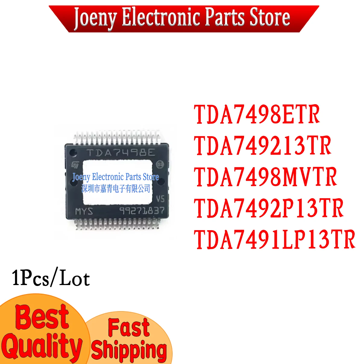 TDA7498ETR TDA749213TR TDA7498MVTR TDA7492P13TR TDA7491LP13TR Evaluation board
TDA7498ETR TDA749213TR TDA7498MVTR TDA7492P13TR TDA7491LP13TR Evaluation board