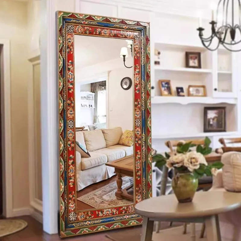 Z Soild Wood Square Mirror Modern Irregular Dressing Full Body Floor Mirror European Design Art Spiegel Living Room DecorationsZ
Z Soild Wood Square Mirror Modern Irregular Dressing Full Body Floor Mirror European Design Art Spiegel Living Room DecorationsZ