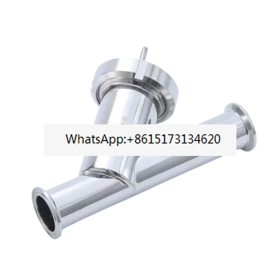 Food hygiene grade Y-shaped stainless steel quick connect chuck type small impurity filter
Food hygiene grade Y-shaped stainless steel quick connect chuck type small impurity filter