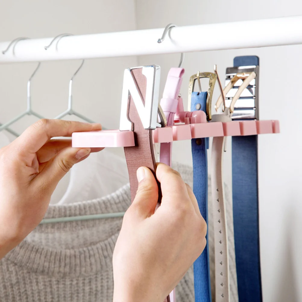 1pcs Belt Hanger Tie Organizer Anti-Slip Closet Rack For Necktie Scarf Storage Holder Wardrobe Space Saving Hook
1pcs Belt Hanger Tie Organizer Anti-Slip Closet Rack For Necktie Scarf Storage Holder Wardrobe Space Saving Hook