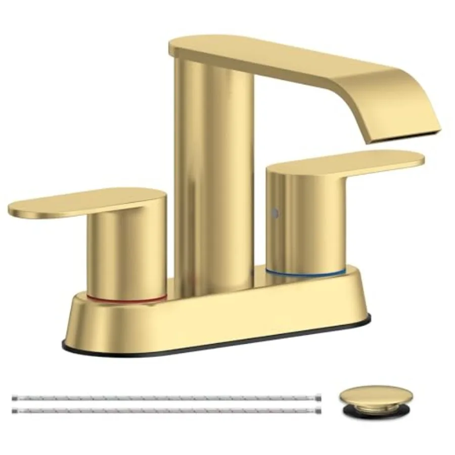 Bathroom Faucets Waterfall Bathroom Sink Faucet Stainless Steel with Pop up Sink Drain Stopper Supply Hose Basin Mixer Tap for
Bathroom Faucets Waterfall Bathroom Sink Faucet Stainless Steel with Pop up Sink Drain Stopper Supply Hose Basin Mixer Tap for