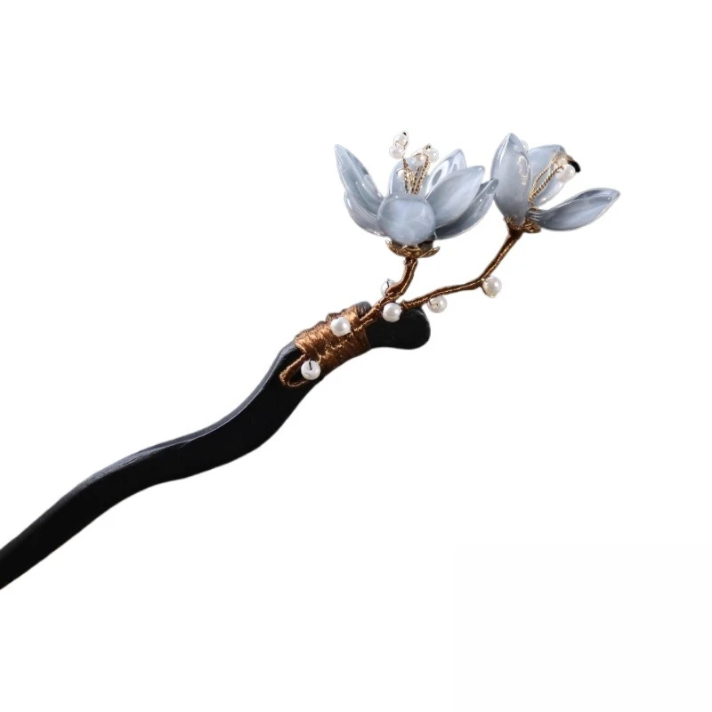 Hairpin Premium Gray Magnolia Classic Disc Hair Headdress Hairpin Ancient Cheongsam Accessories
Hairpin Premium Gray Magnolia Classic Disc Hair Headdress Hairpin Ancient Cheongsam Accessories