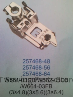 Прижимная лапка 257468 257468-48 257468-56 257468-64, 4,8 мм, 5,6 мм, 6,4 мм, 1 шт.
Прижимная лапка 257468 257468-48 257468-56 257468-64, 4,8 мм, 5,6 мм, 6,4 мм, 1 шт.