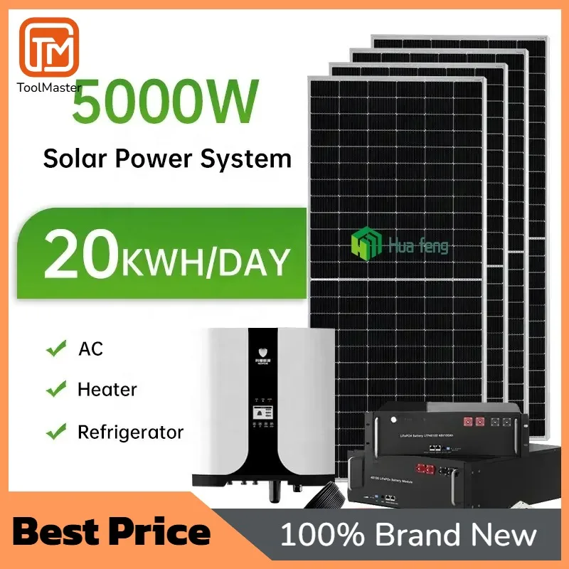 【Hot Sale】DIY Mini All-In-One Off Grid 5Kva Solar Energy Storage System 5Kw 10Kw 12Kw Hybrid Solar Energy Panel Systems Complete
【Hot Sale】DIY Mini All-In-One Off Grid 5Kva Solar Energy Storage System 5Kw 10Kw 12Kw Hybrid Solar Energy Panel Systems Complete