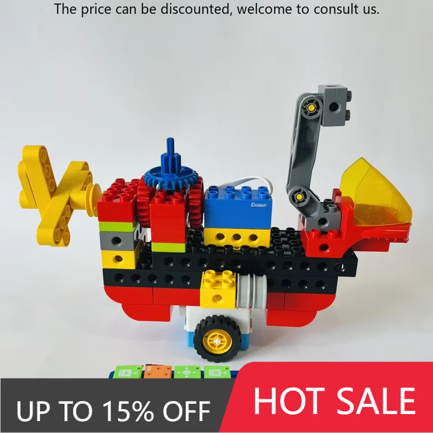 ICBlocks 1:8 Preschool Smart Coding Block Set Electronic PE Plastic Model Kit For Makerzoid Wedo 30 AI Educational Toy Equipment 
ICBlocks 1:8 Preschool Smart Coding Block Set Electronic PE Plastic Model Kit For Makerzoid Wedo 30 AI Educational Toy Equipment